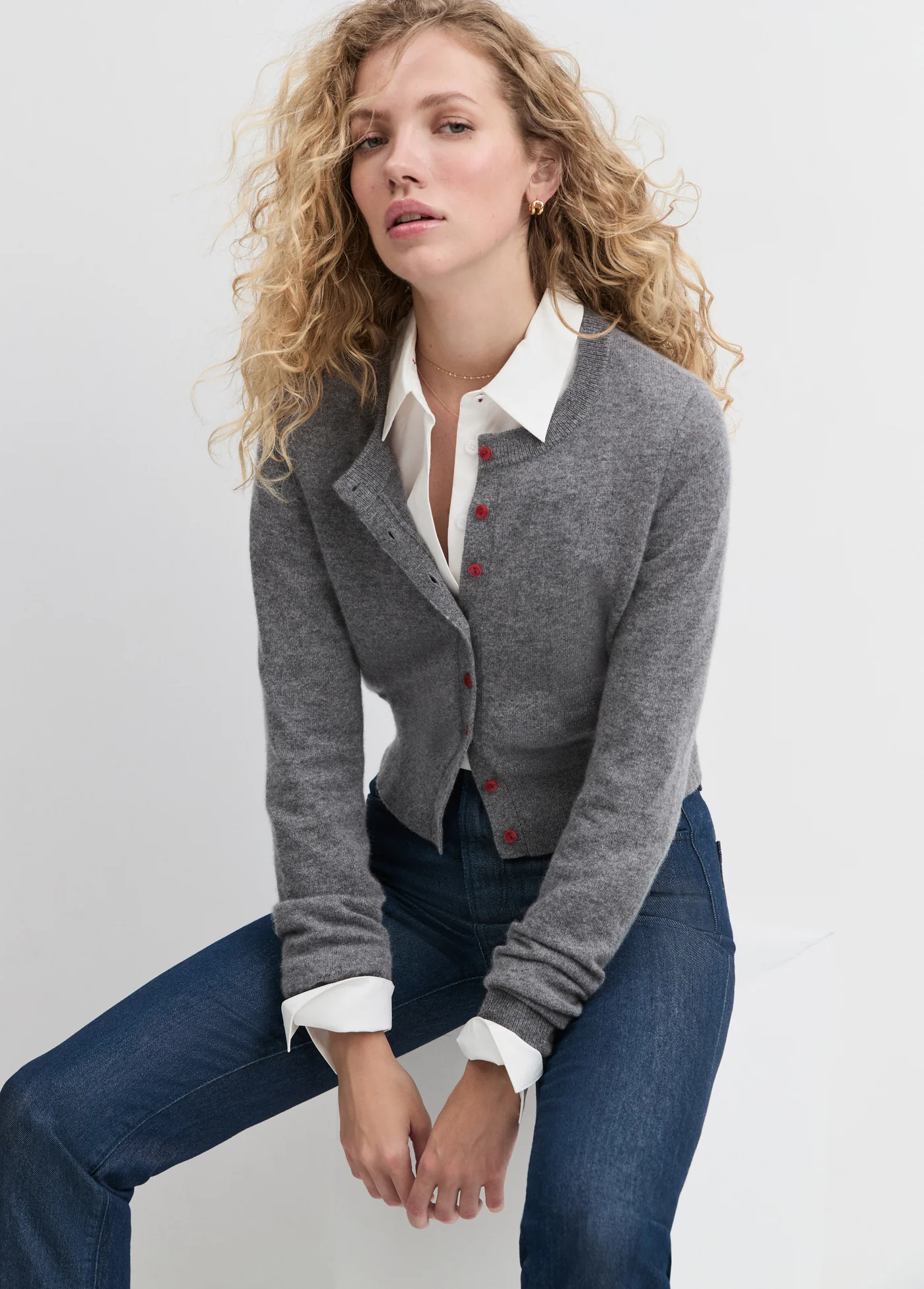 THE CROPPED REBECCA CARDIGAN - Image 3