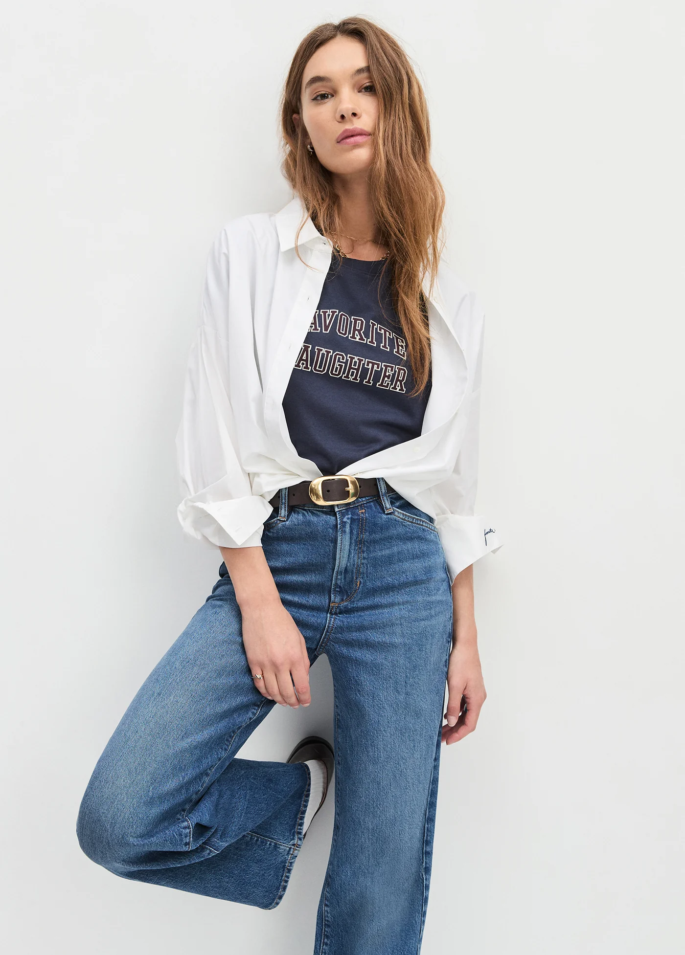 THE CROPPED COLLEGIATE TEE - Image 4