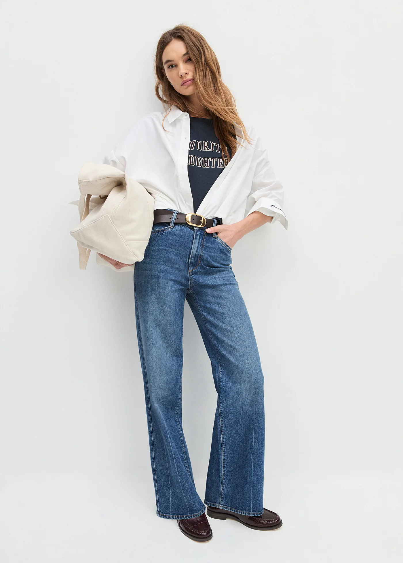 THE CROPPED COLLEGIATE TEE - Image 5