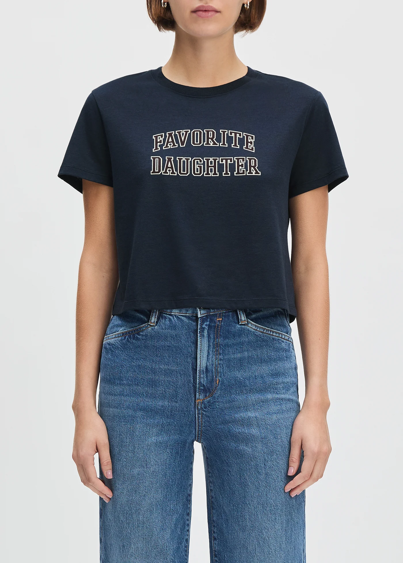 THE CROPPED COLLEGIATE TEE - Image 7