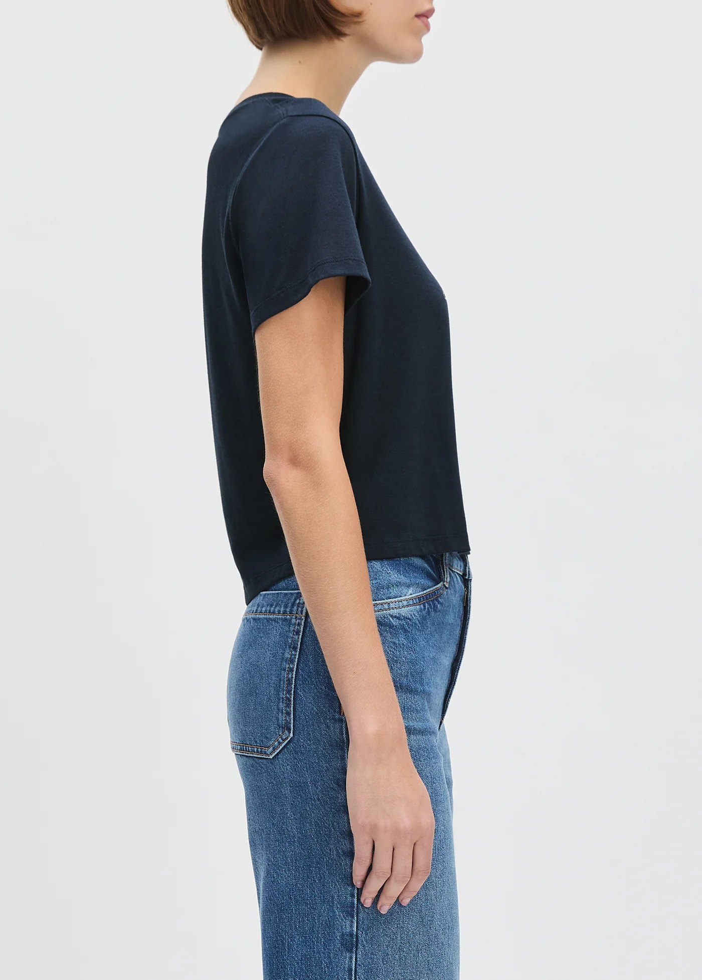 THE CROPPED COLLEGIATE TEE - Image 8