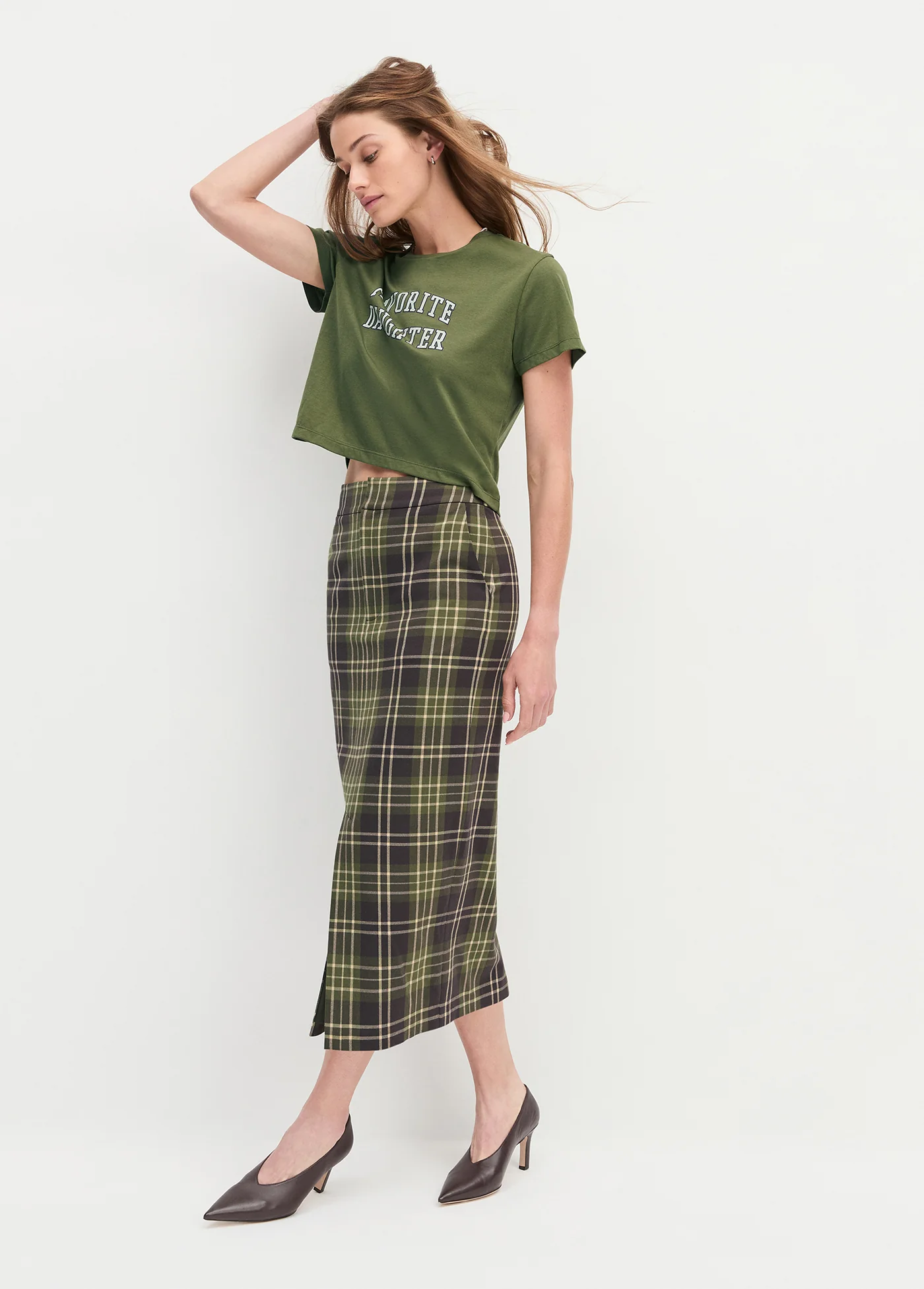 THE CROPPED COLLEGIATE TEE - Image 3