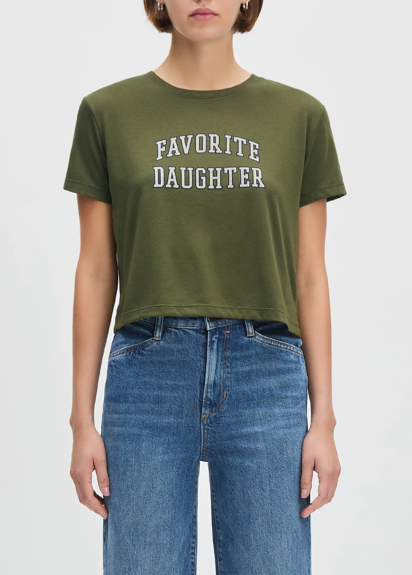 THE CROPPED COLLEGIATE TEE - Image 5