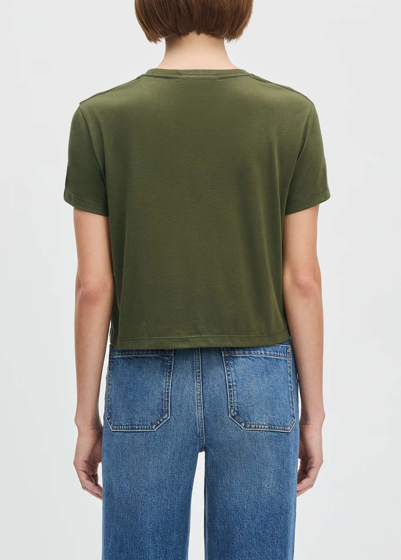 THE CROPPED COLLEGIATE TEE - Image 7