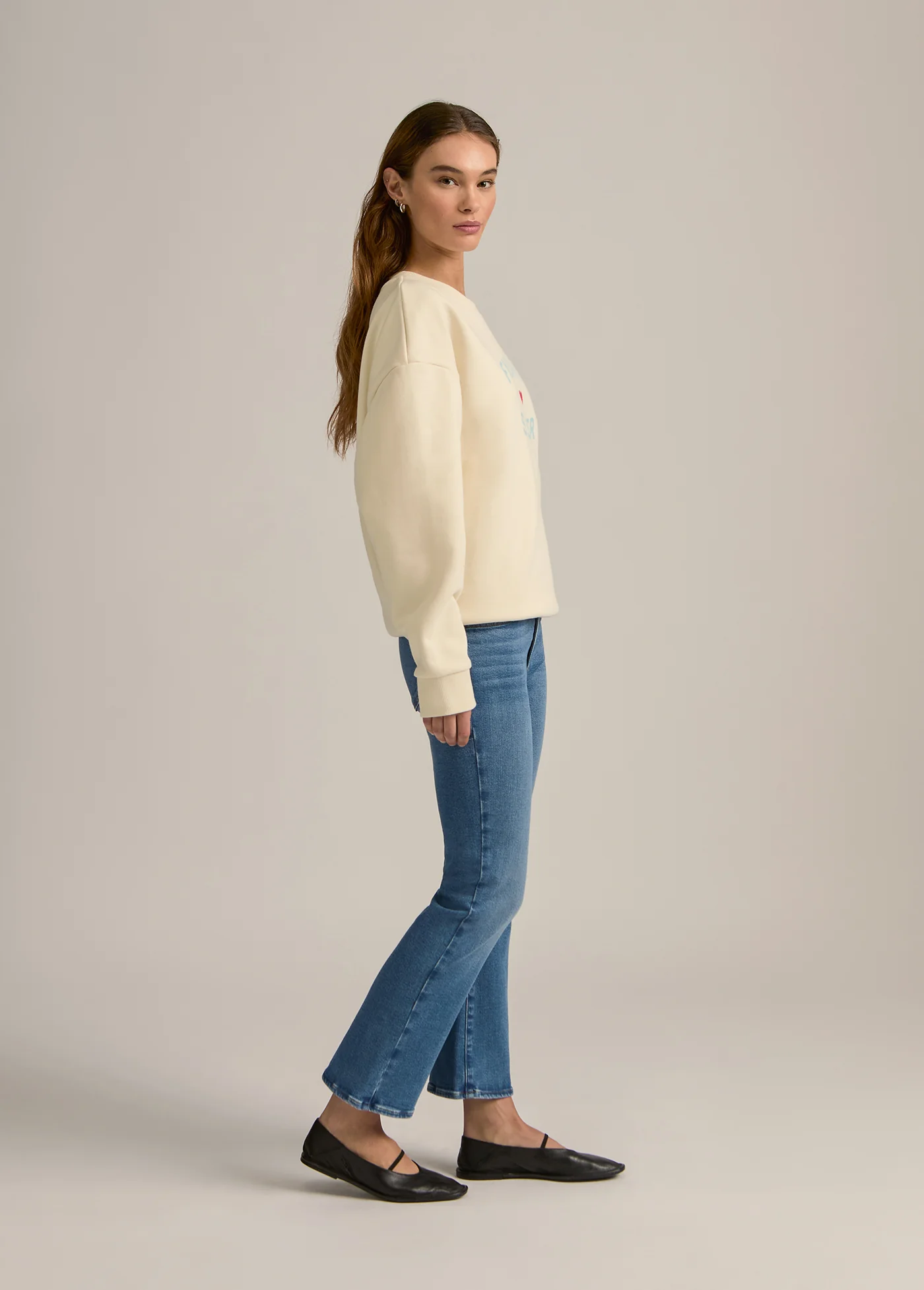 FAVORITE SISTER HEART LOGO SWEATSHIRT - Image 3