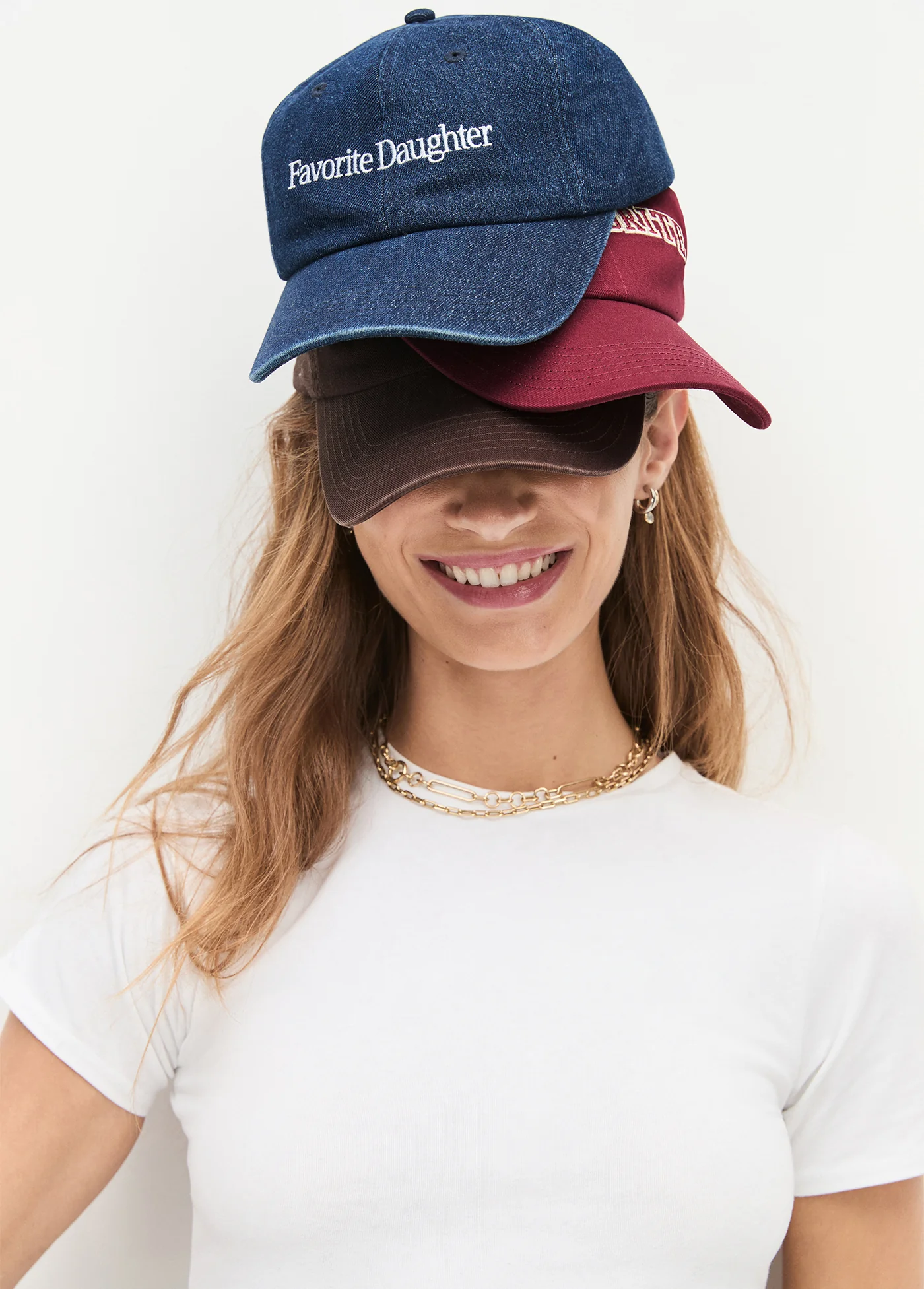LOGO DENIM BASEBALL CAP - Image 2