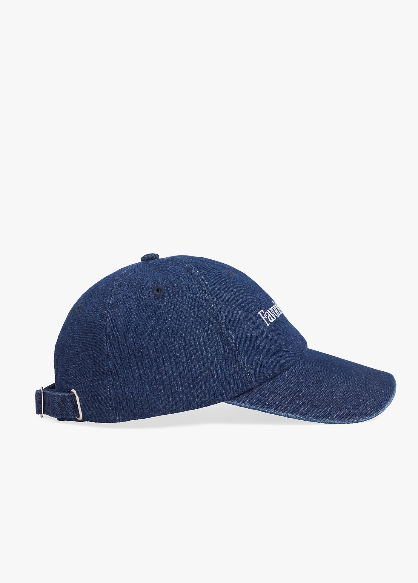 LOGO DENIM BASEBALL CAP - Image 7