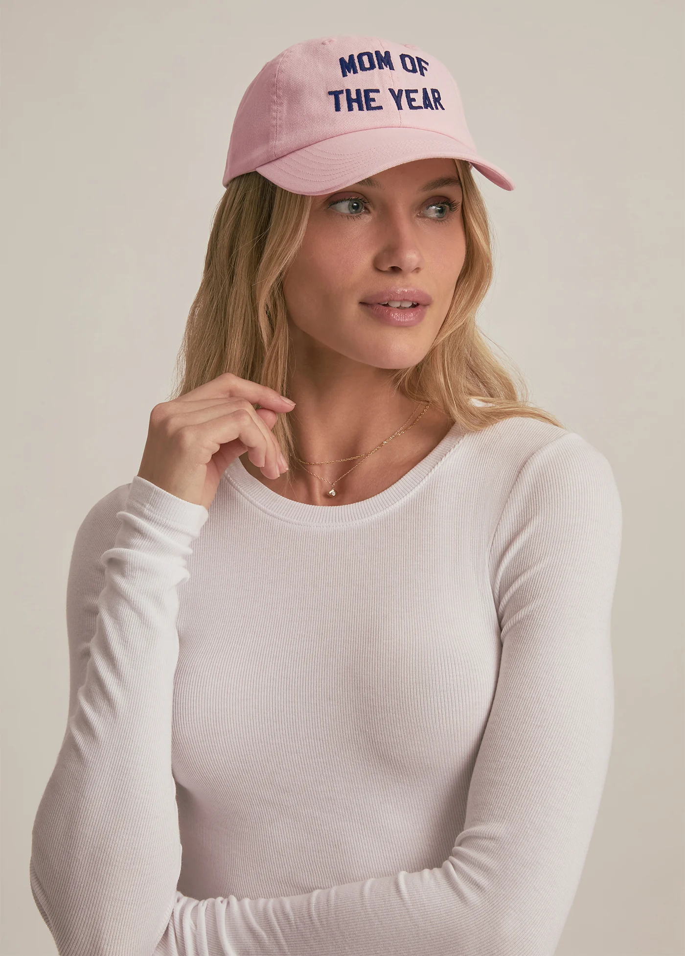 THE MOM OF THE YEAR BASEBALL HAT - Image 2