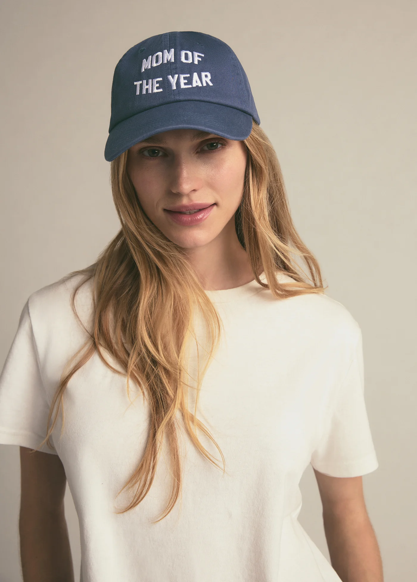 THE MOM OF THE YEAR BASEBALL HAT - Image 2