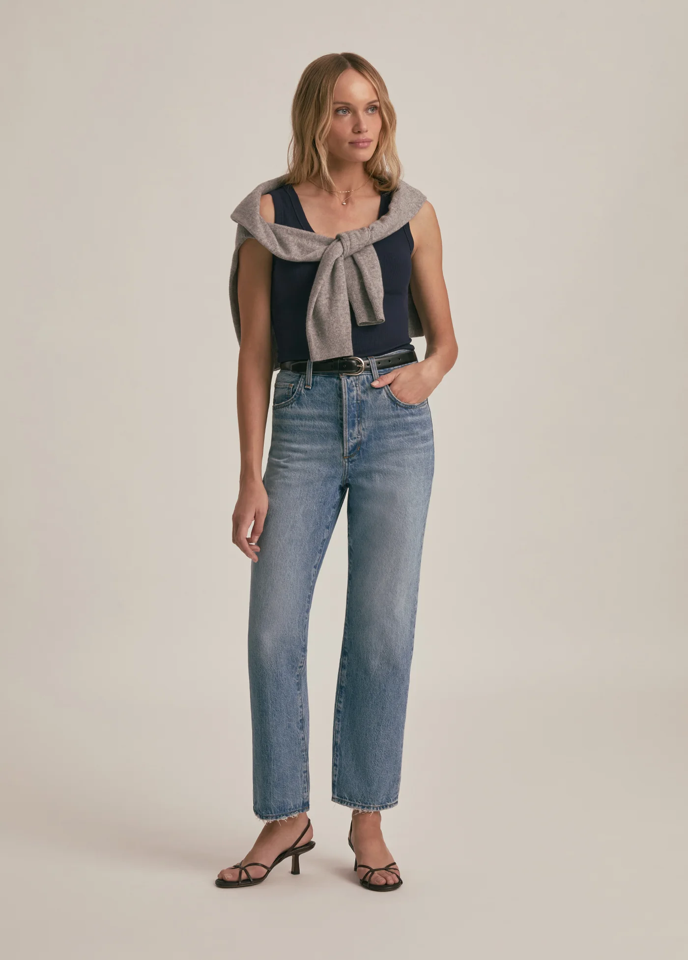 RIBBED HENLEY TANK - Image 4