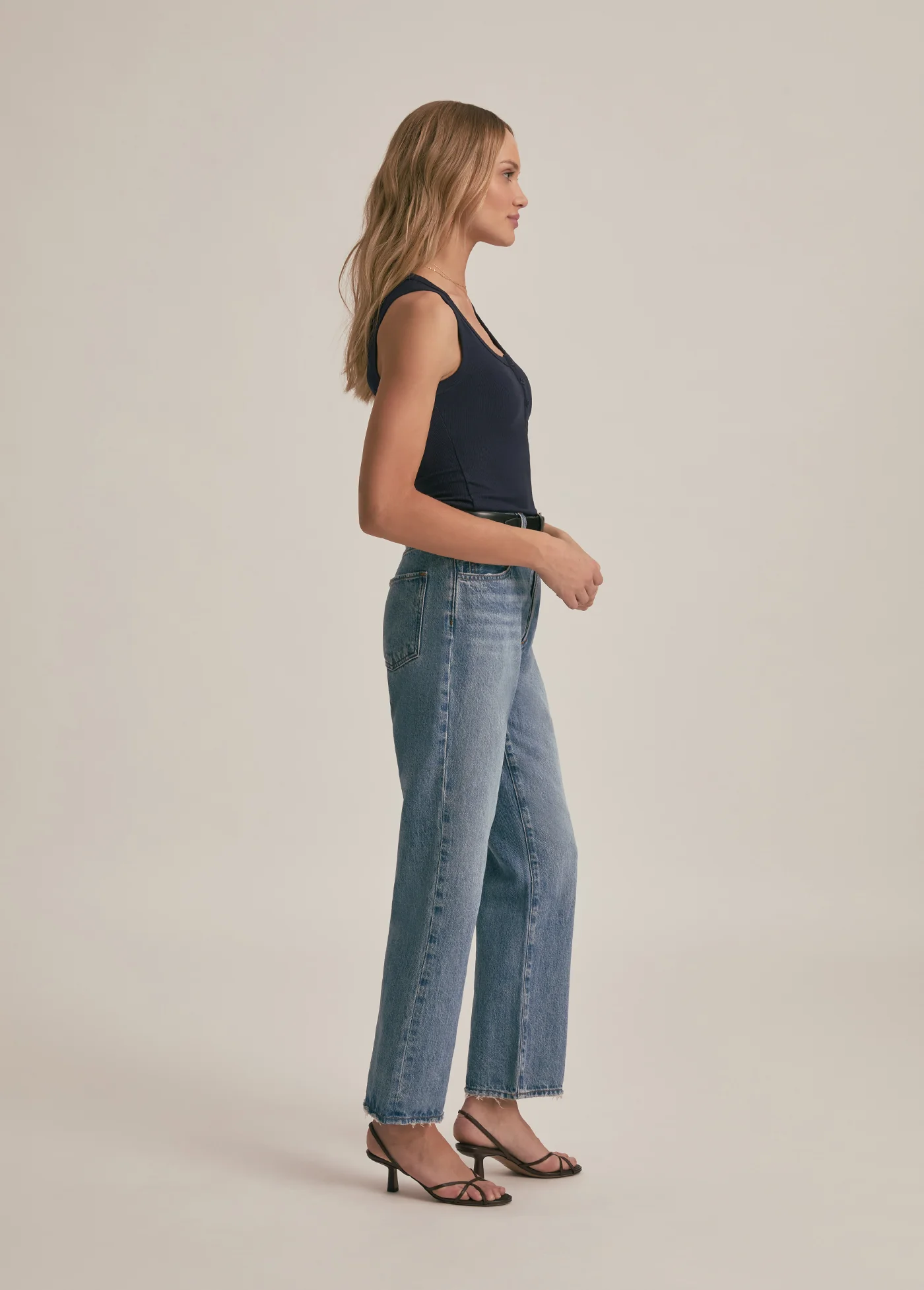RIBBED HENLEY TANK - Image 5