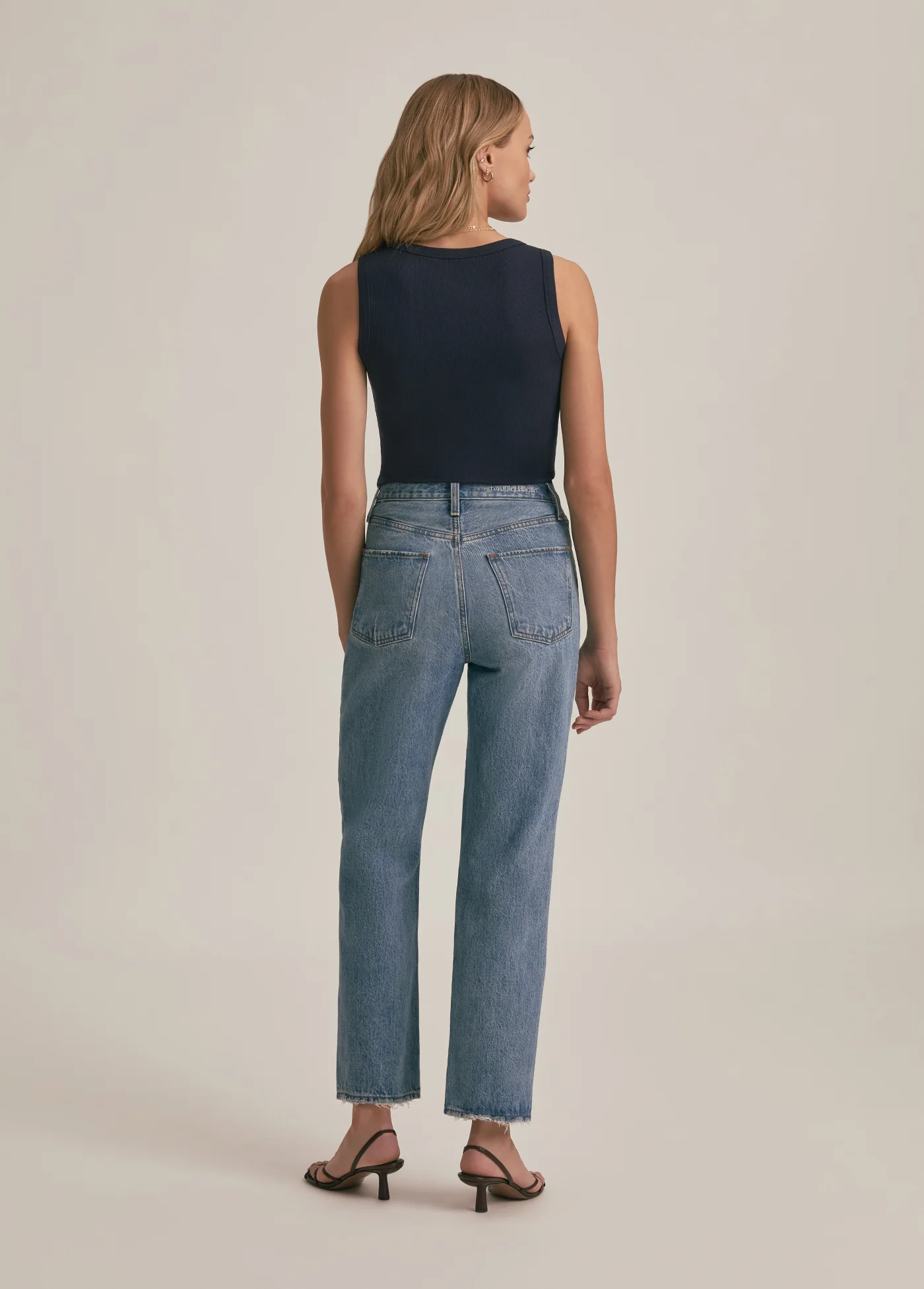 RIBBED HENLEY TANK - Image 6