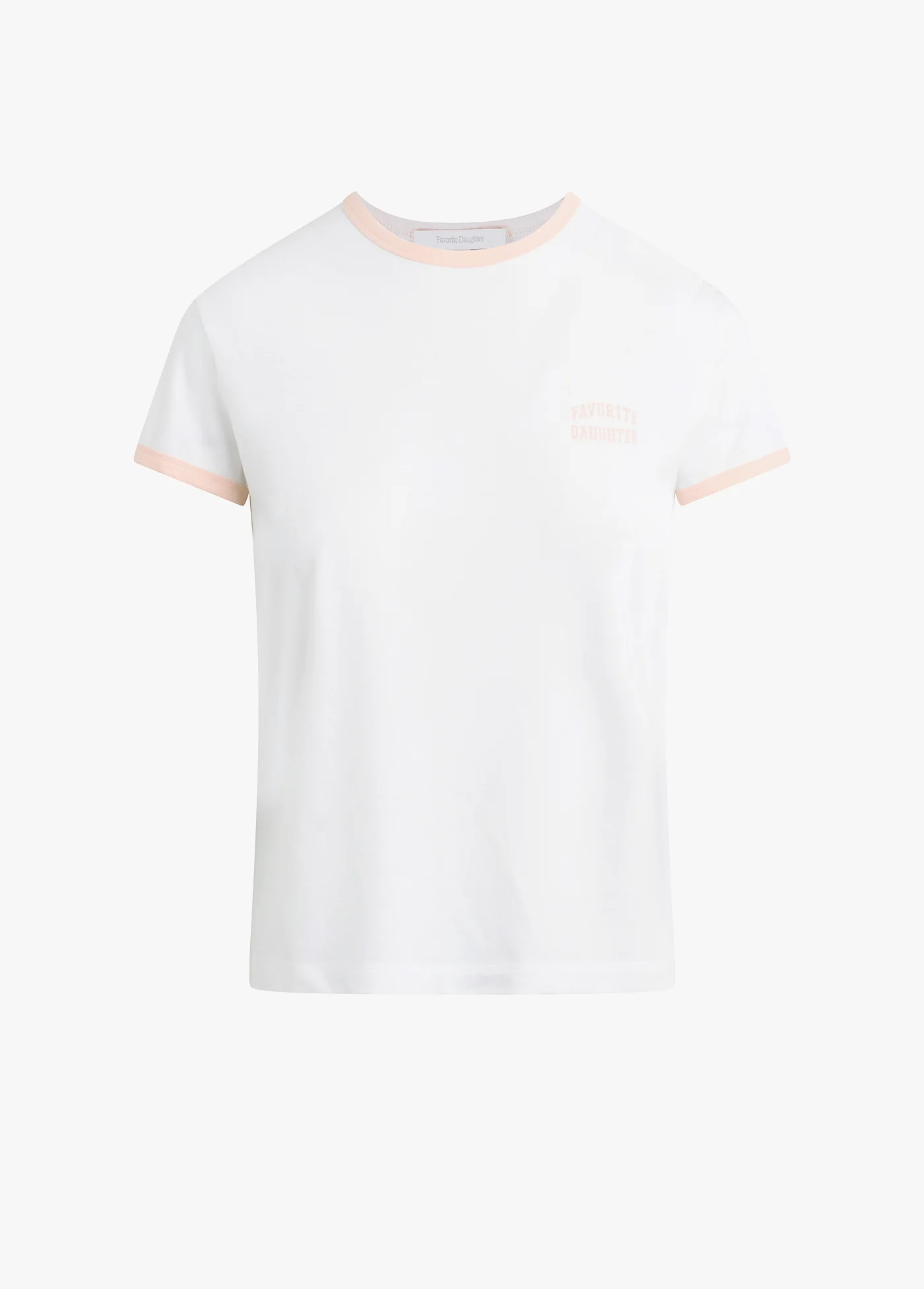 THE COLLEGIATE CHEST LOGO RINGER TEE - Image 6