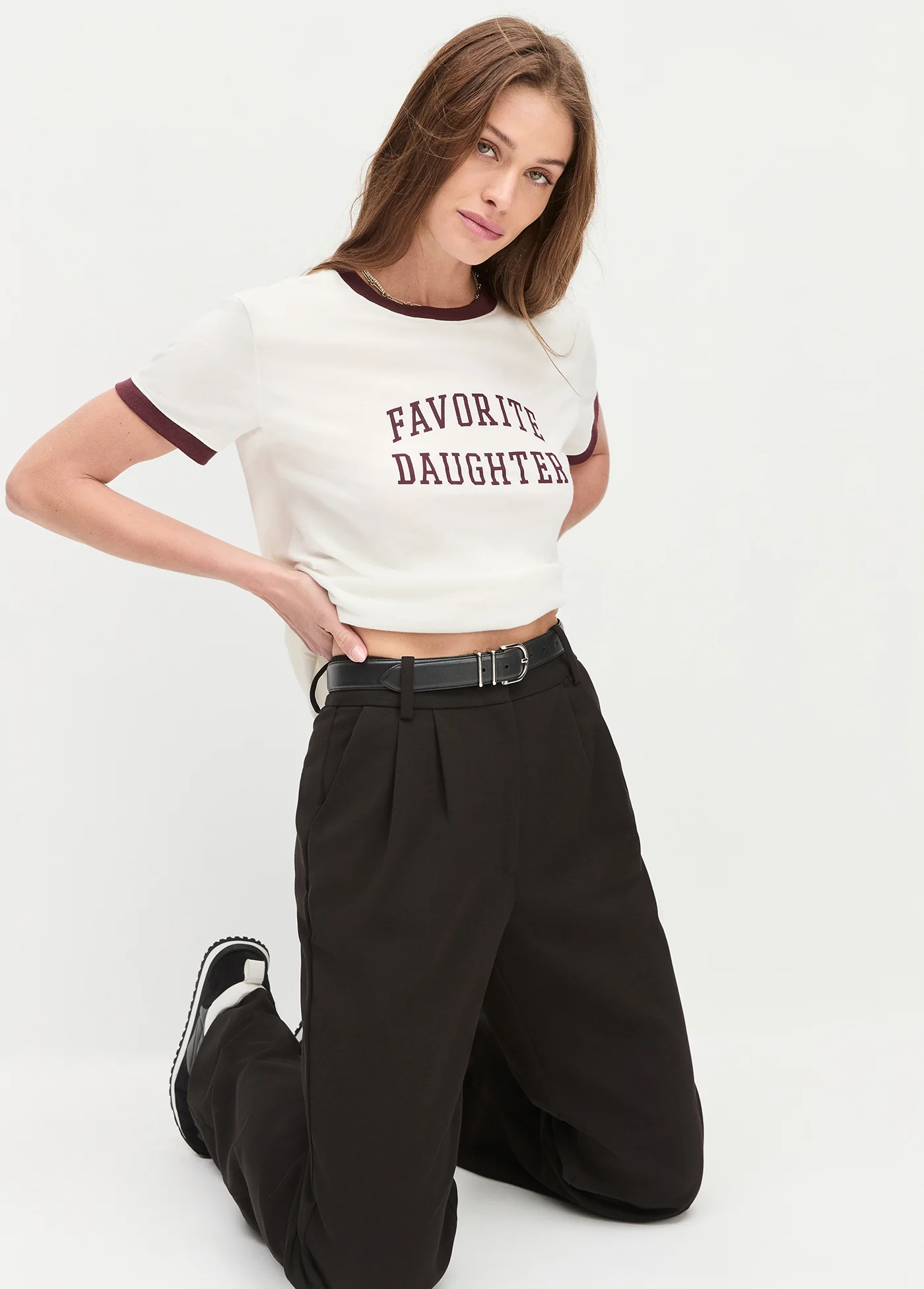 THE COLLEGIATE RINGER TEE