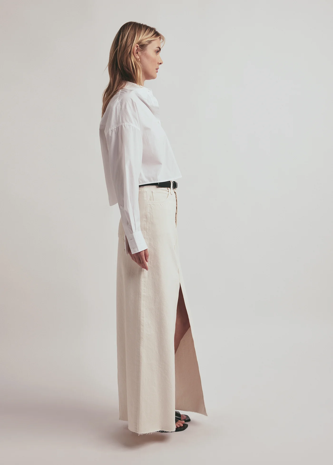THE CROP EX-BOYFRIEND SHIRT - Image 5