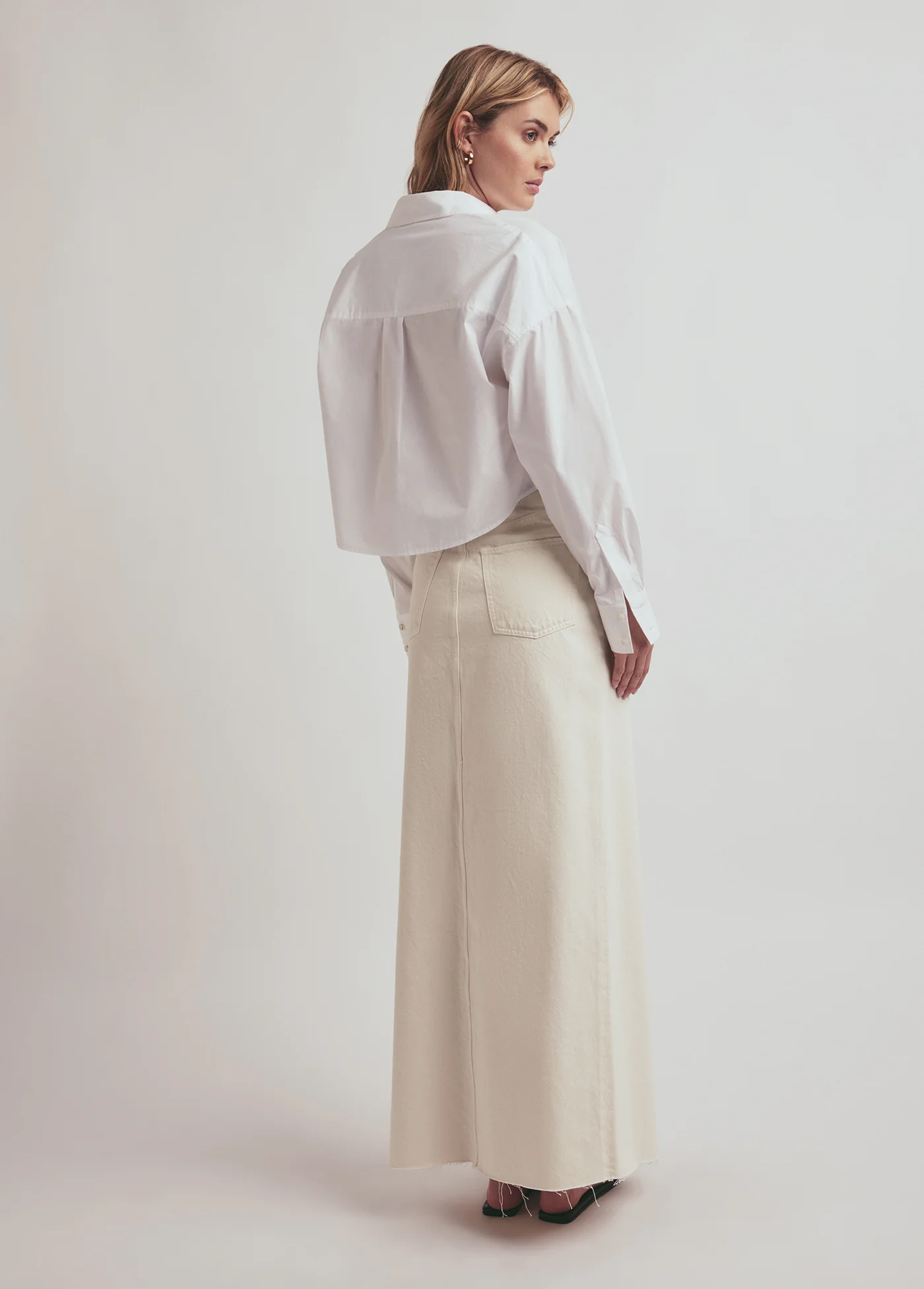 THE CROP EX-BOYFRIEND SHIRT - Image 6