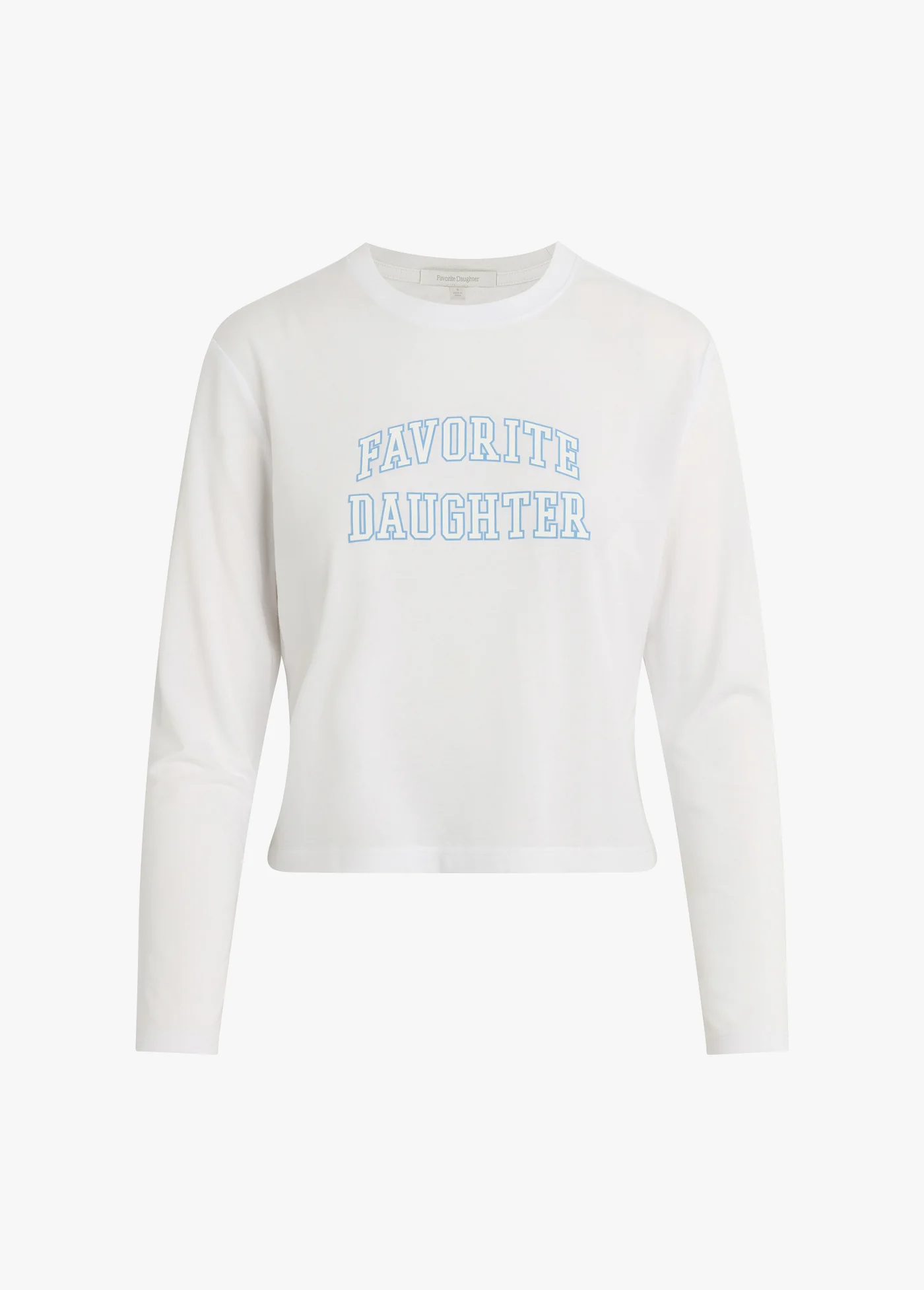 THE CROPPED COLLEGIATE LONG SLEEVE TEE - Image 4