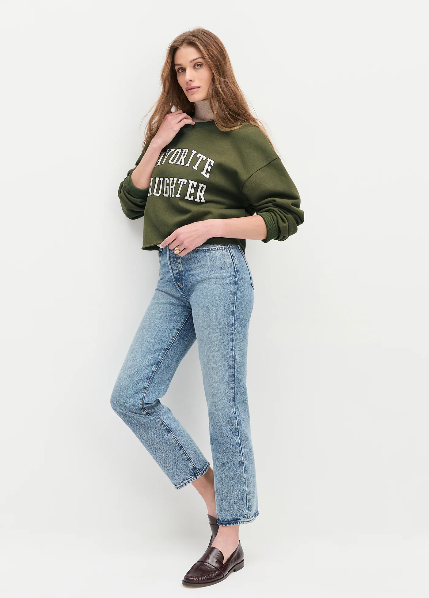 THE CROPPED COLLEGIATE SWEATSHIRT - Image 4