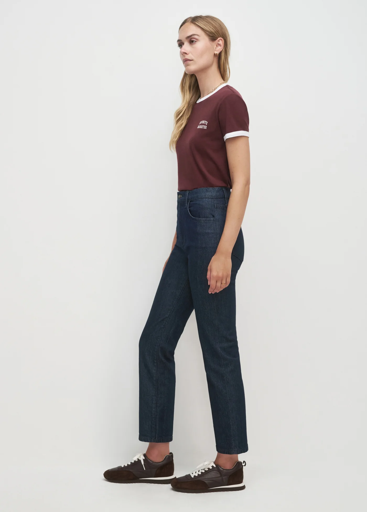THE CROPPED FAVORITE DAUGHTER RINGER TEE - Image 3