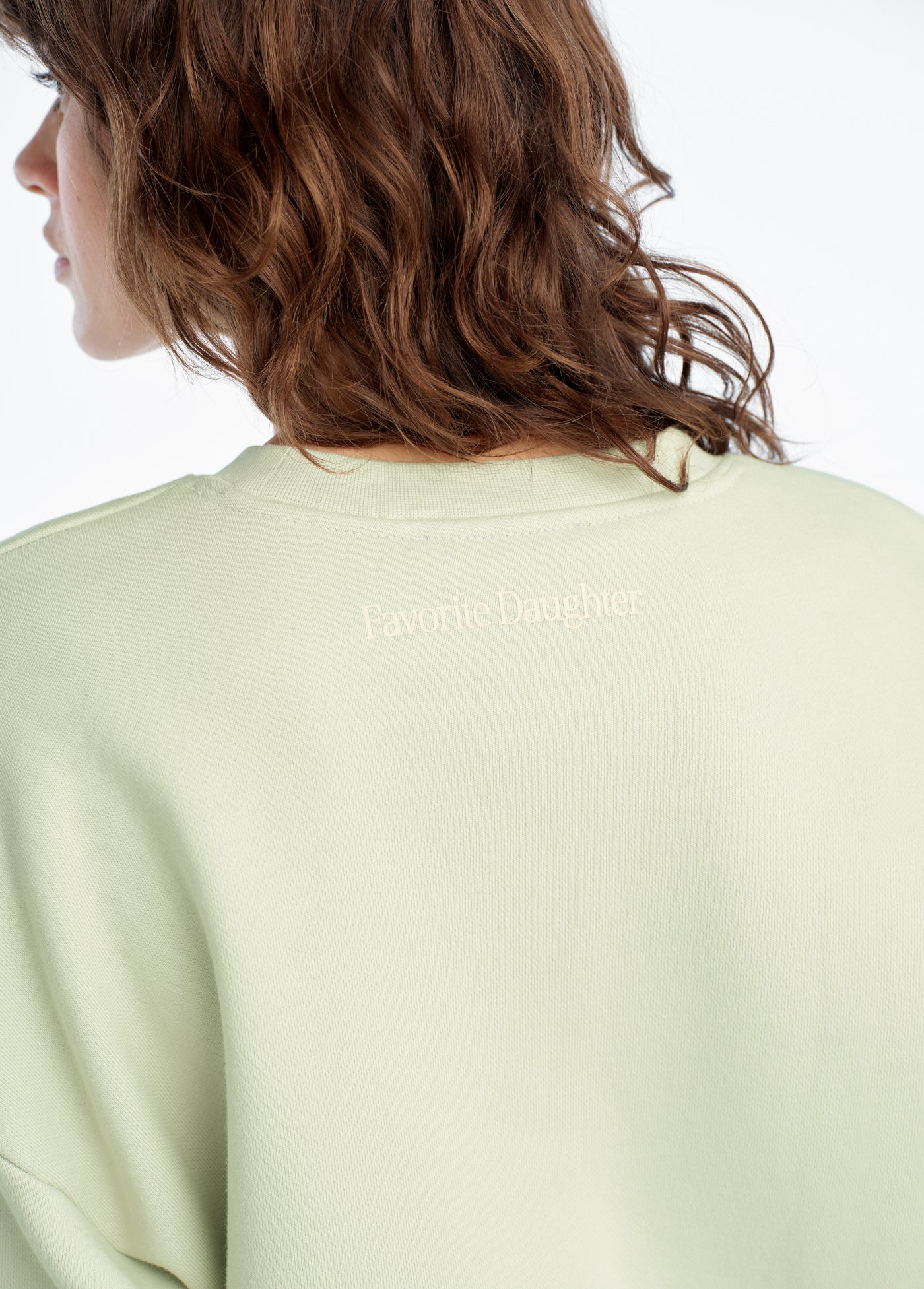 THE CROPPED MOM'S FAVORITE SWEATSHIRT - Image 3