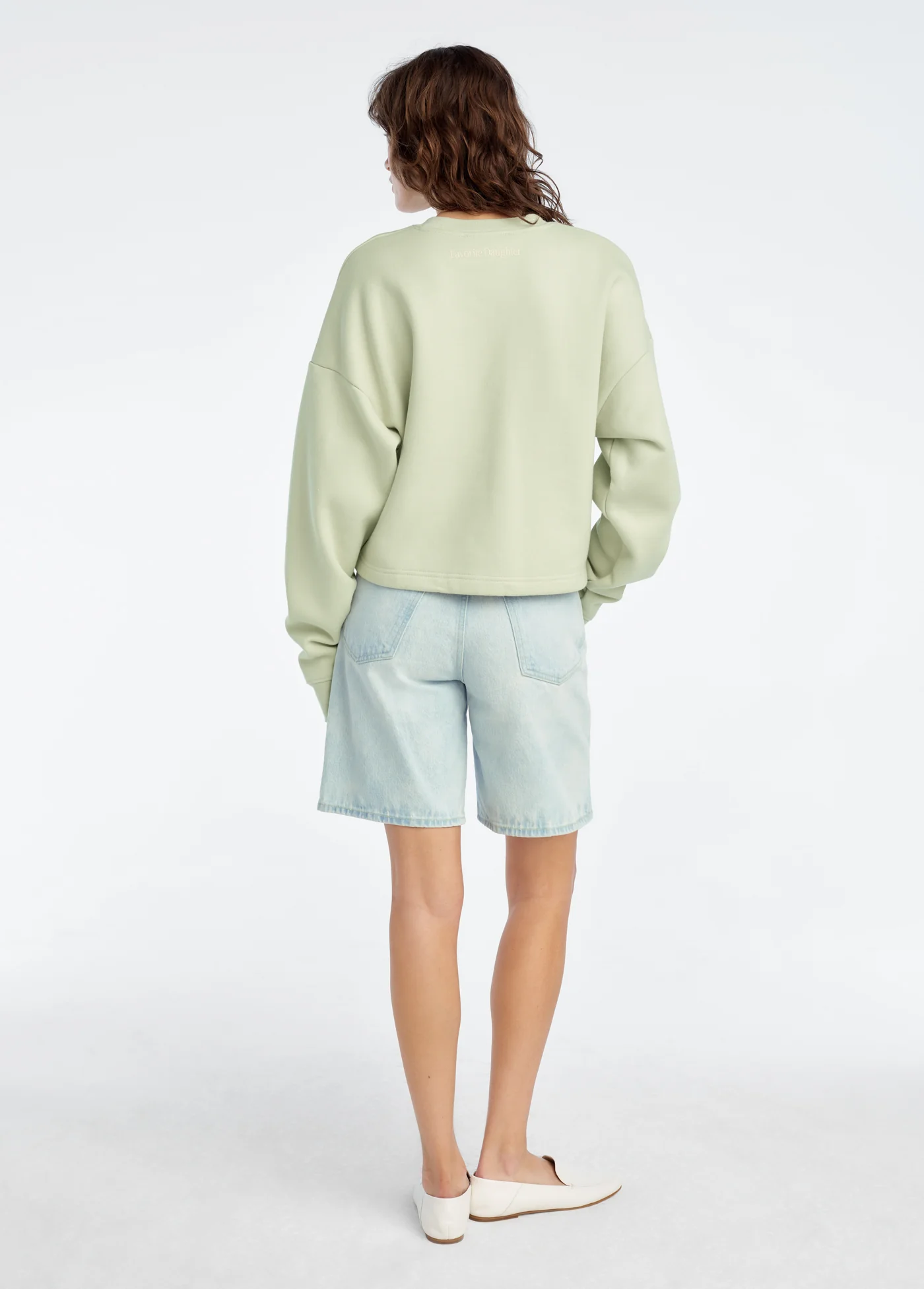 THE CROPPED MOM'S FAVORITE SWEATSHIRT - Image 4