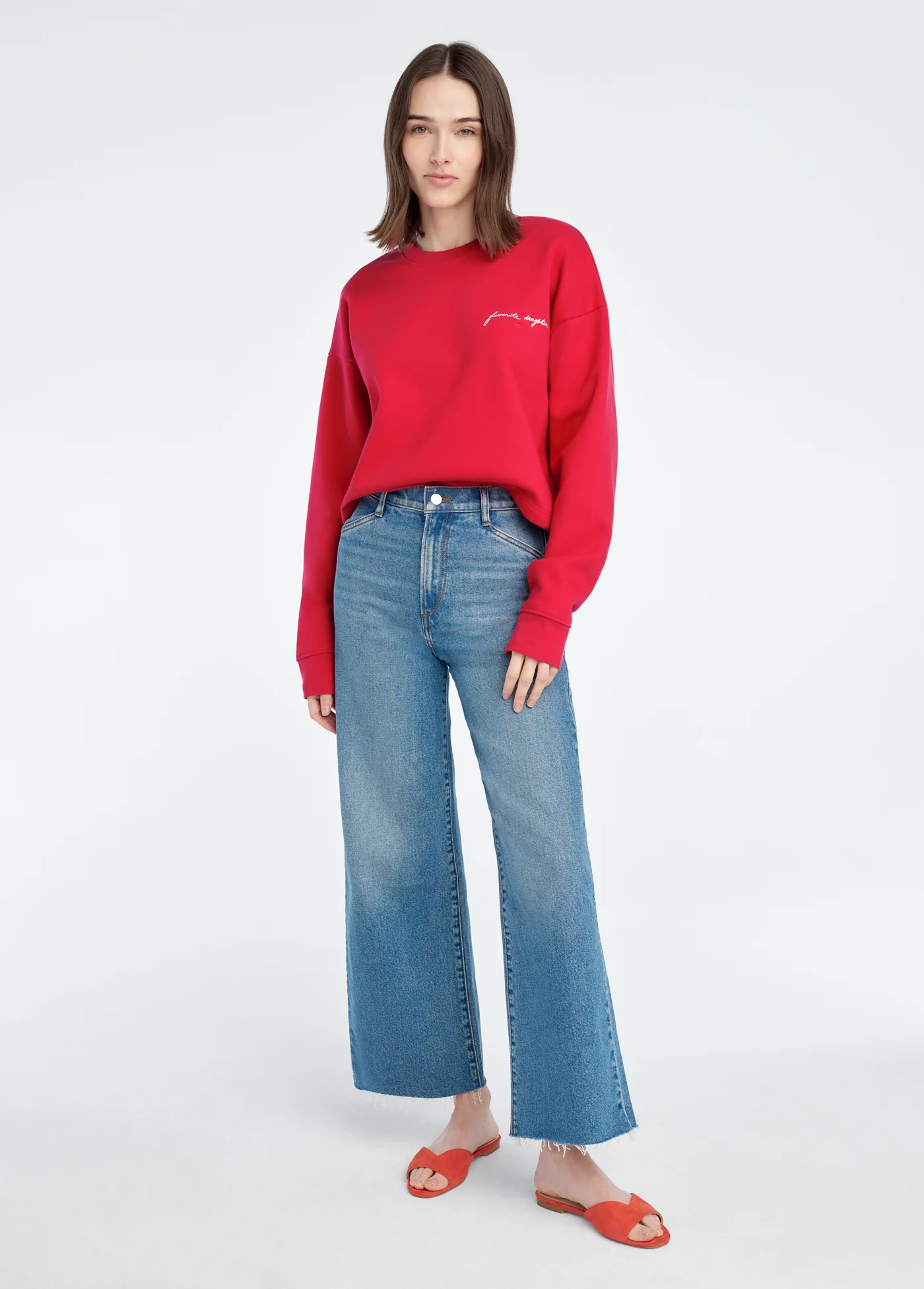 THE CROPPED SIGNATURE SWEATSHIRT - Image 2