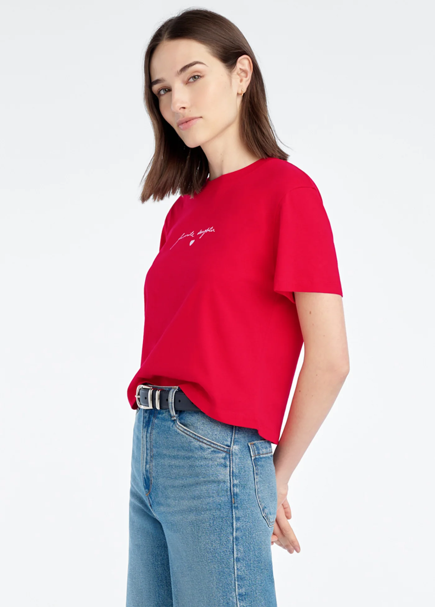 THE CROPPED SIGNATURE TEE - Image 3