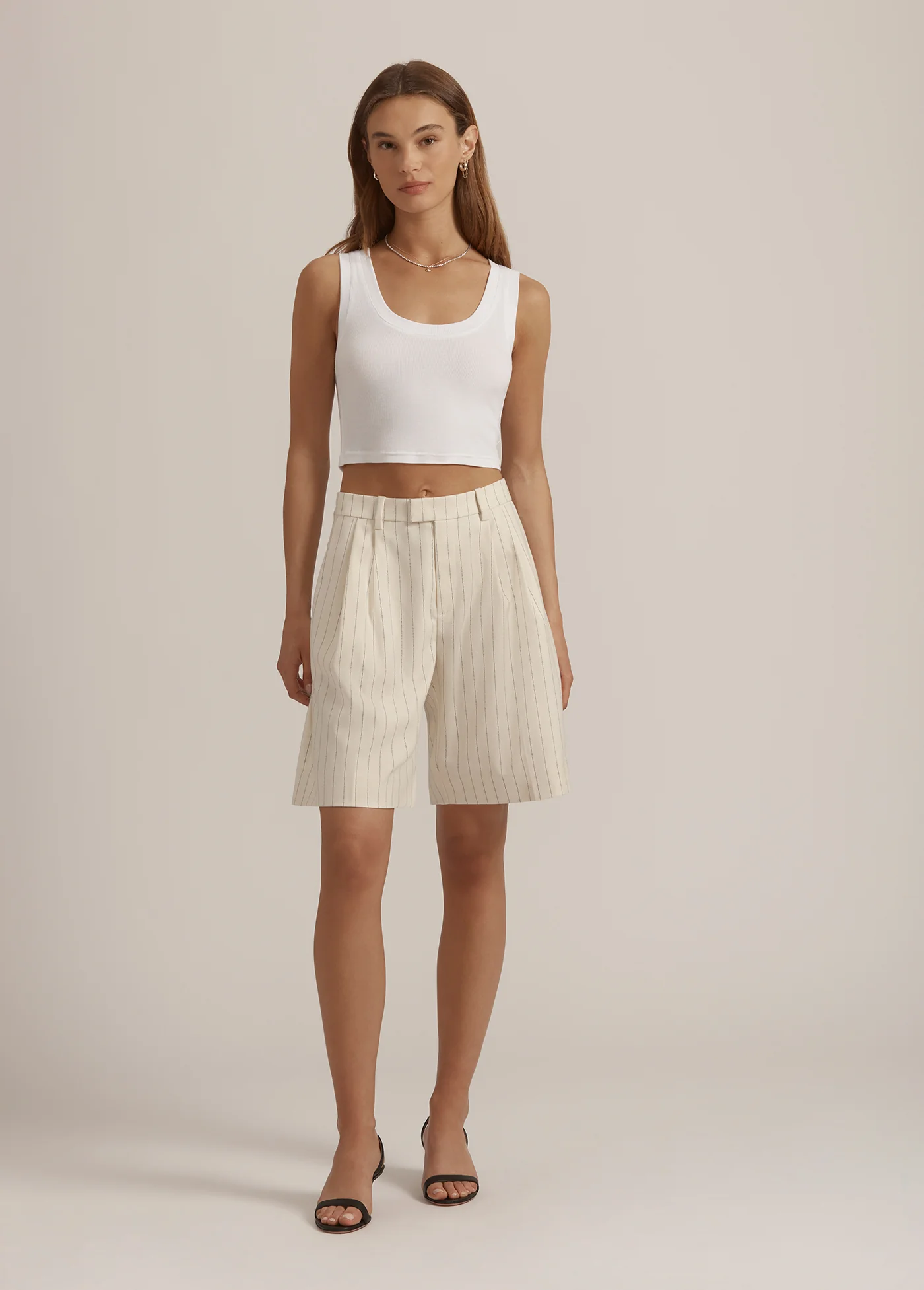 THE CUTTING IT CLOSE CROP TANK - Image 3