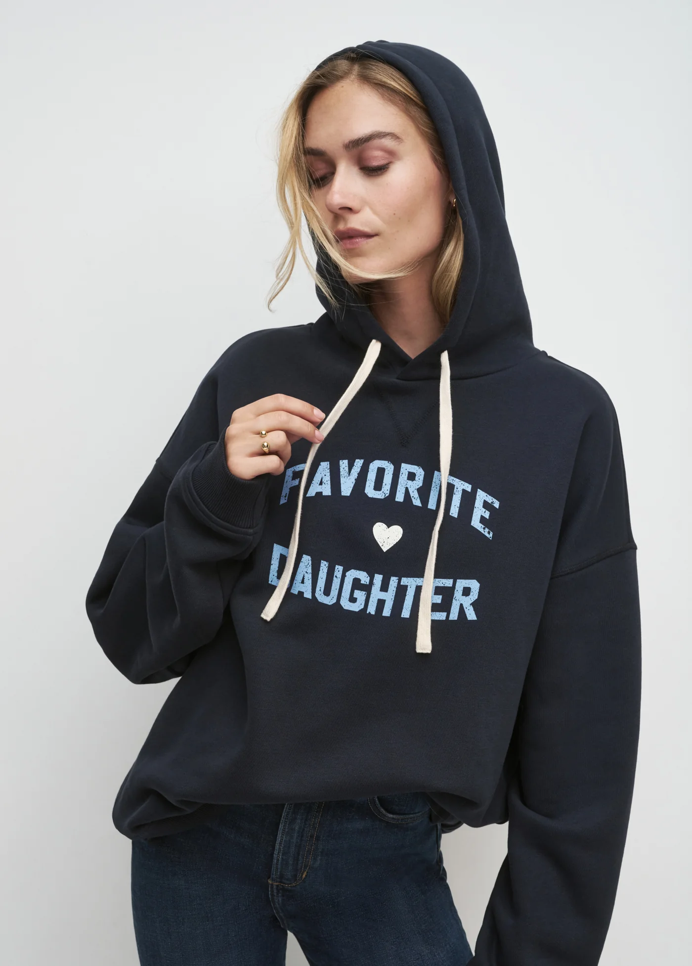 THE FAVORITE DAUGHTER HEART HOODIE