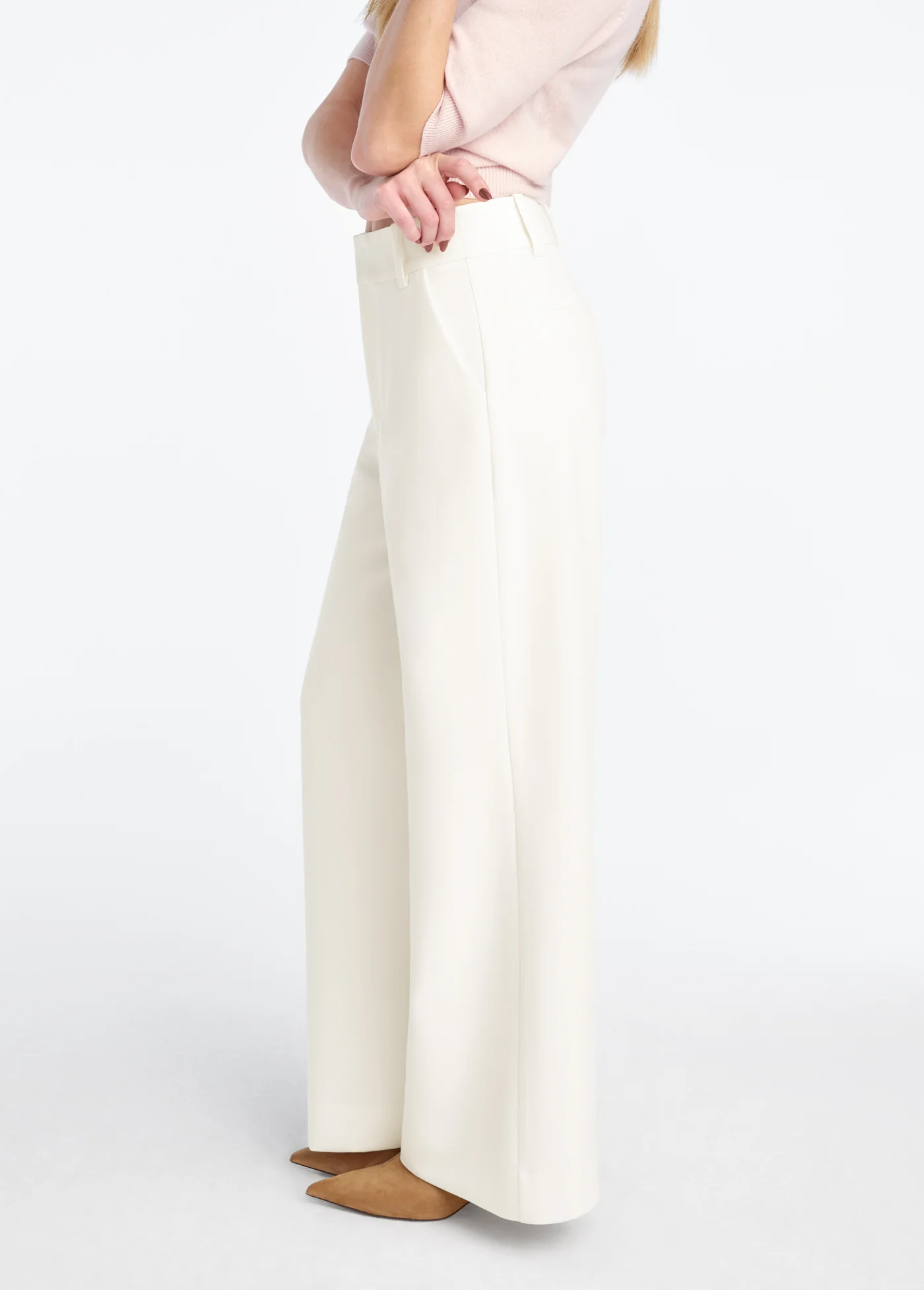 THE PETITE JONES WIDE LEG PANT - Image 3