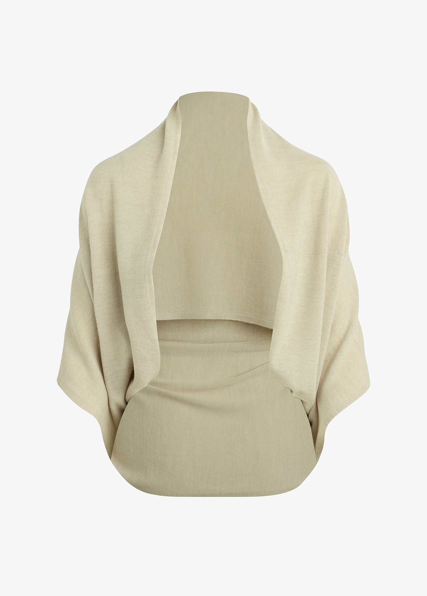 THE LIGHTWEIGHT KNIT WRAP SCARF - Image 4