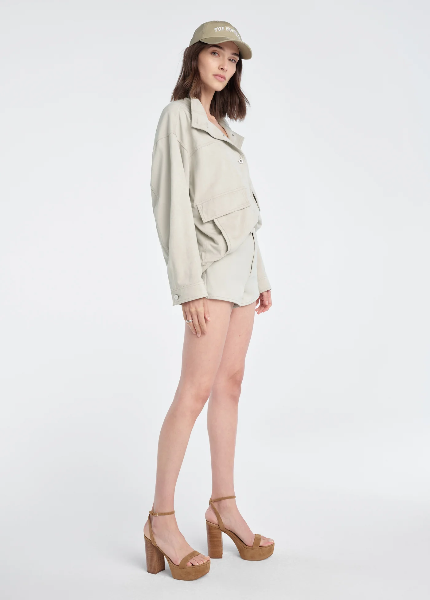 THE VEGAN SUEDE MARGOT JACKET - Image 7