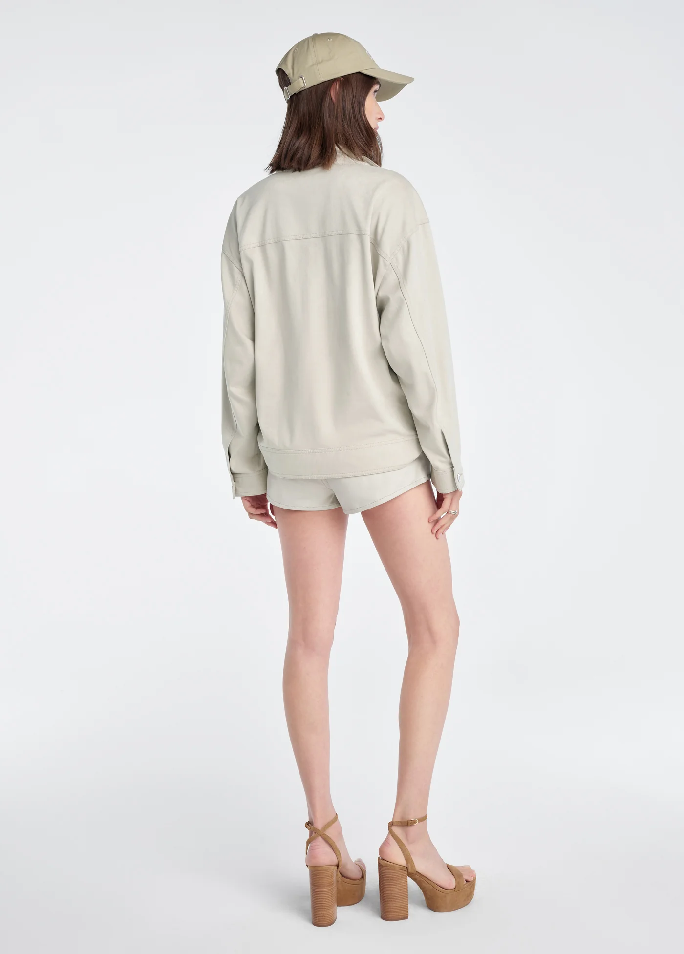 THE VEGAN SUEDE MARGOT JACKET - Image 8