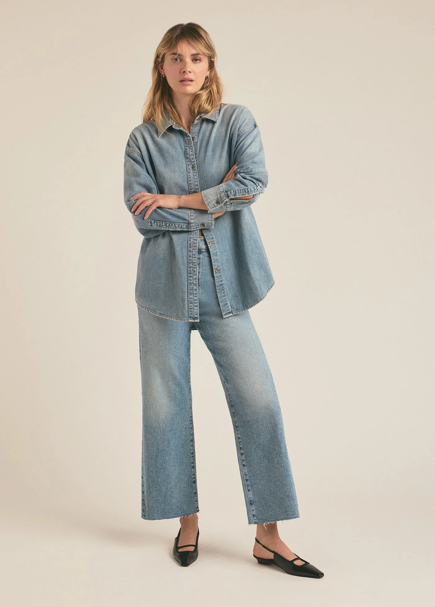 THE MISCHA SUPER HIGH RISE WIDE LEG ANKLE - Image 3