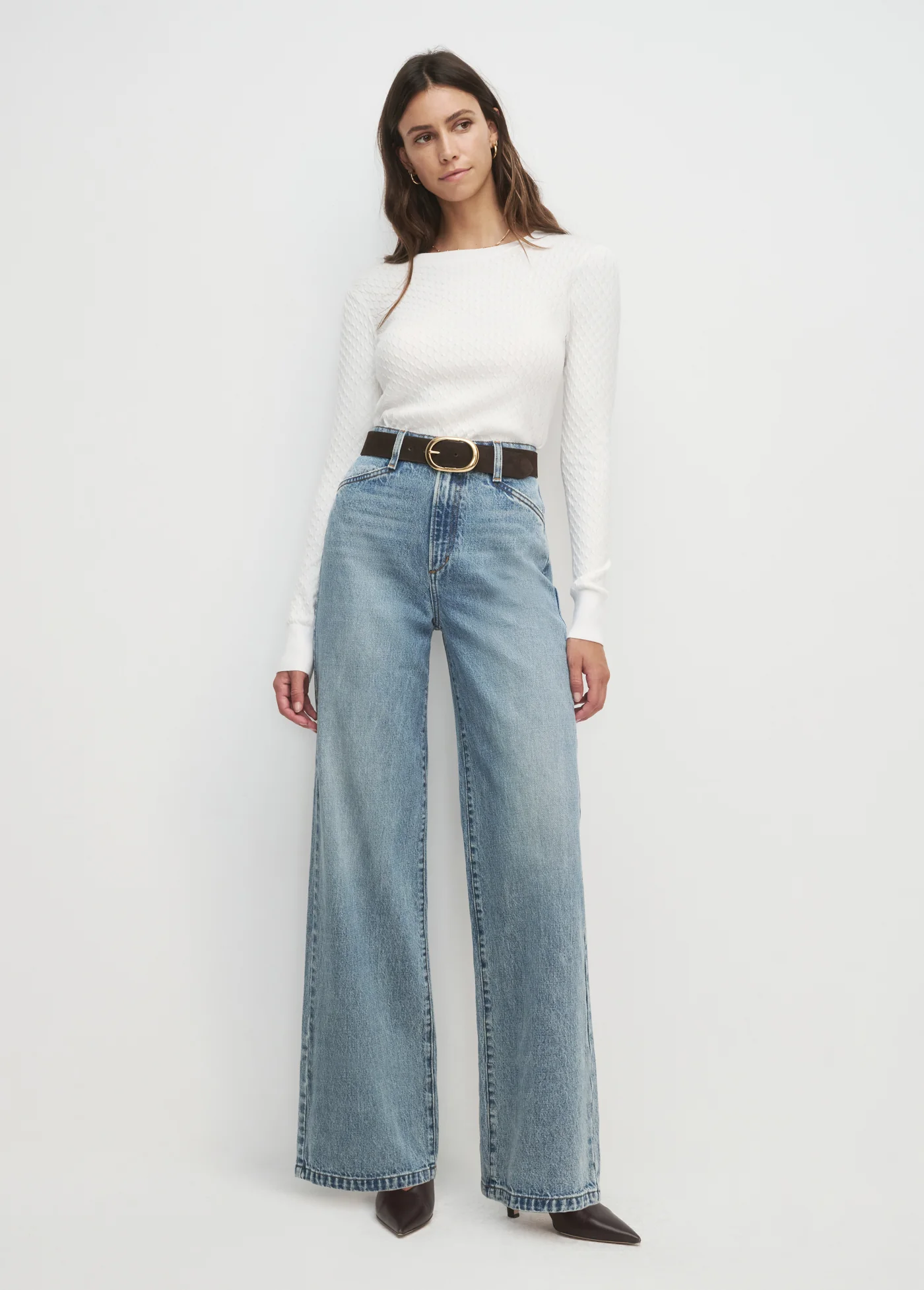 THE MISCHA SUPER HIGH RISE WIDE LEG