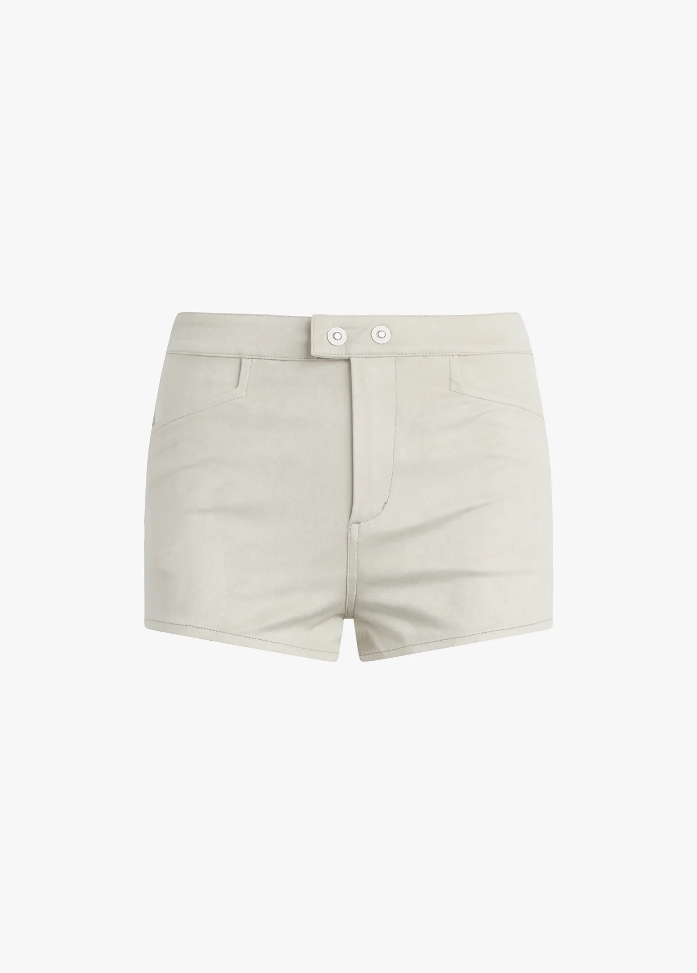 THE VEGAN SUEDE SHORT SHORTS - Image 10