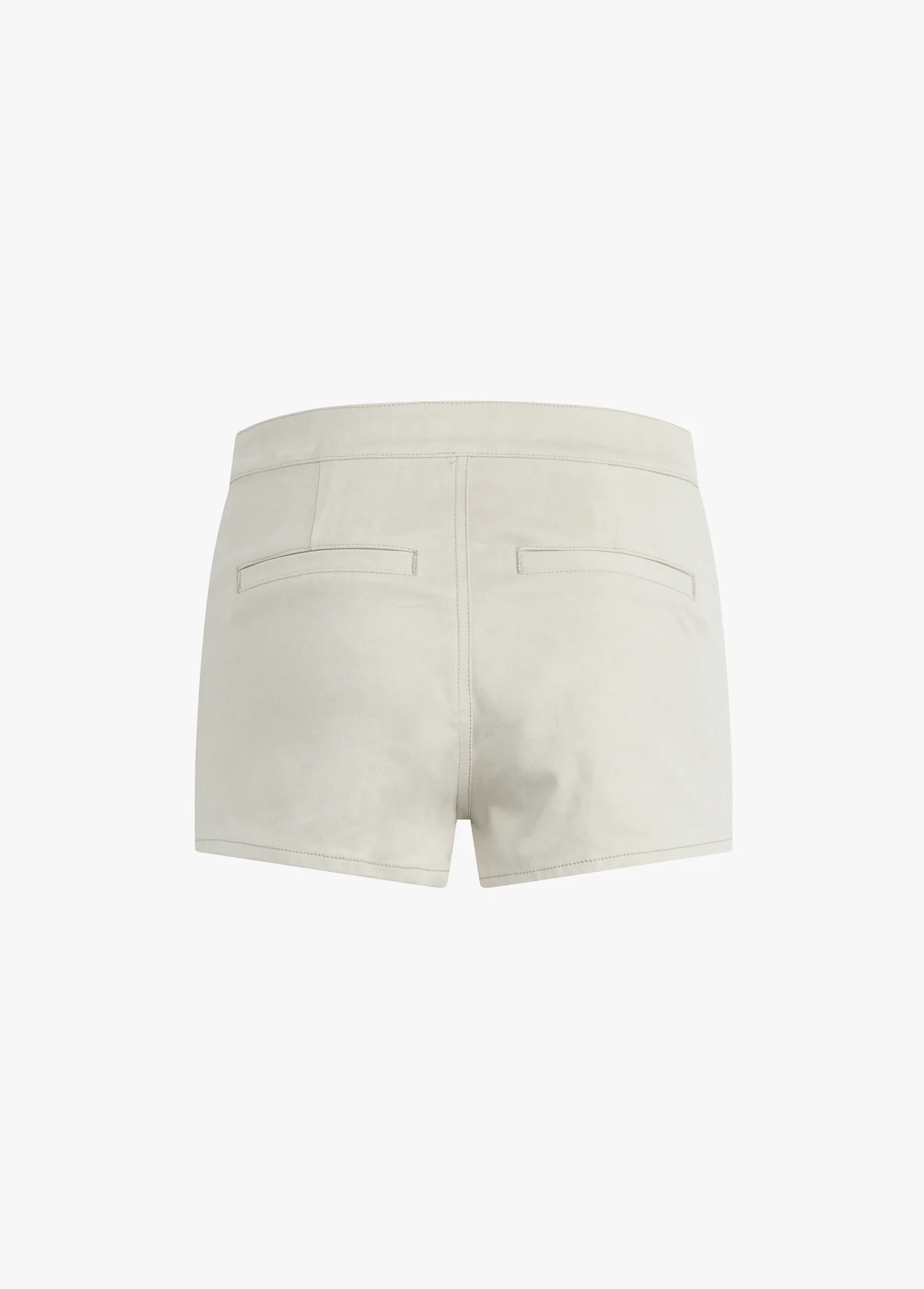 THE VEGAN SUEDE SHORT SHORTS - Image 9
