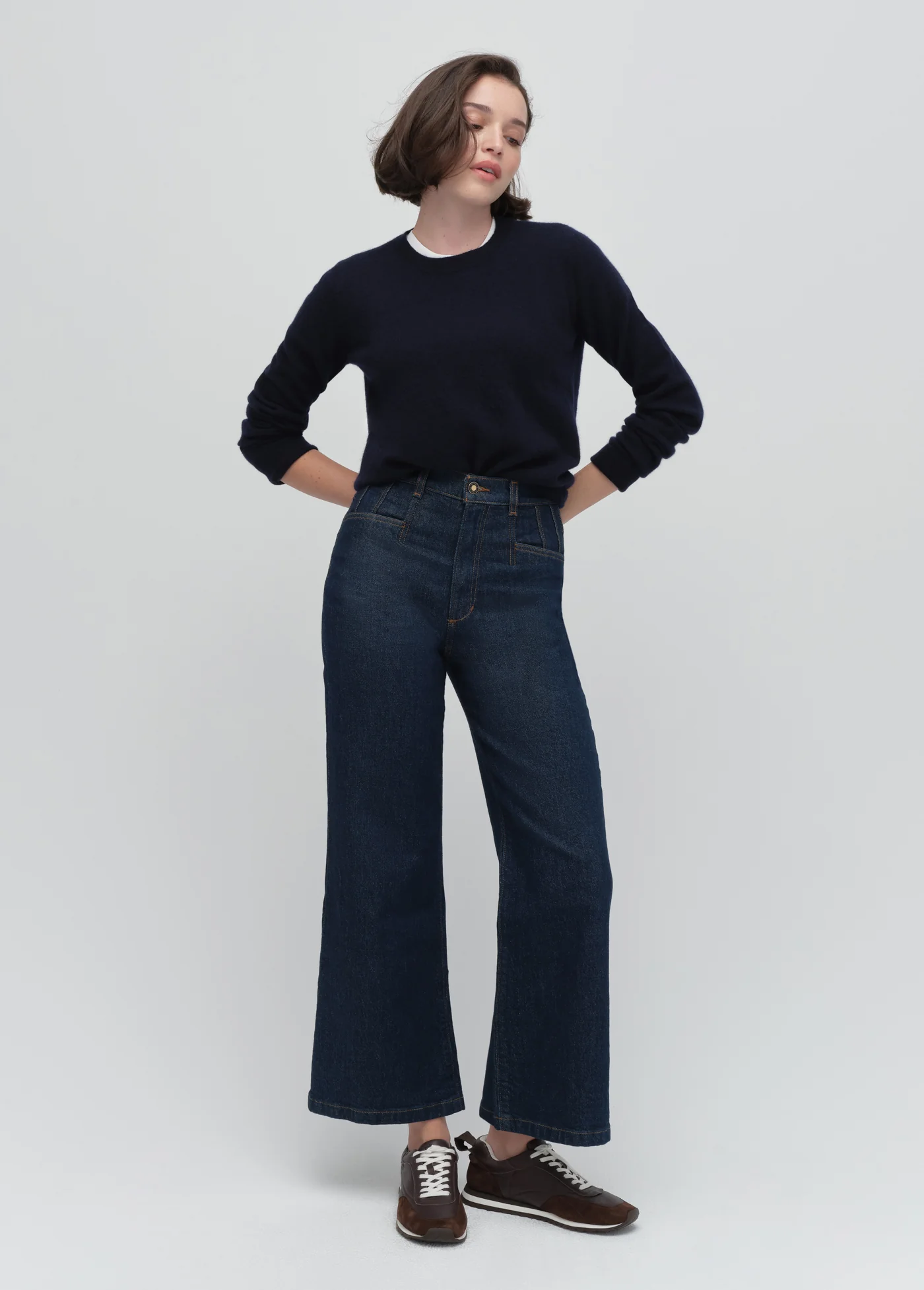 THE SHORTIE JORDIE SUPER HIGH RISE WIDE LEG