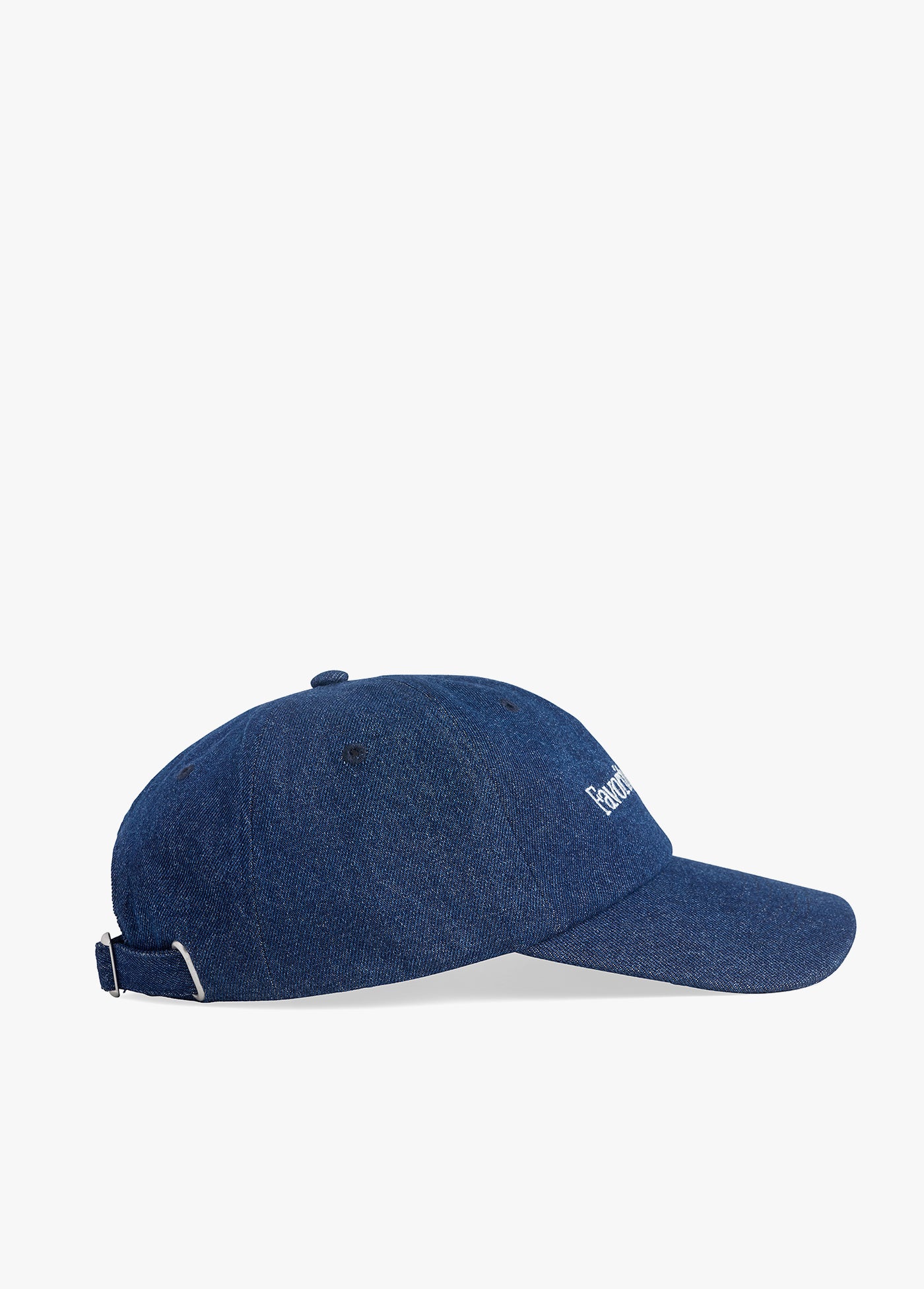 THE WASHED DENIM BASEBALL HAT - Image 2