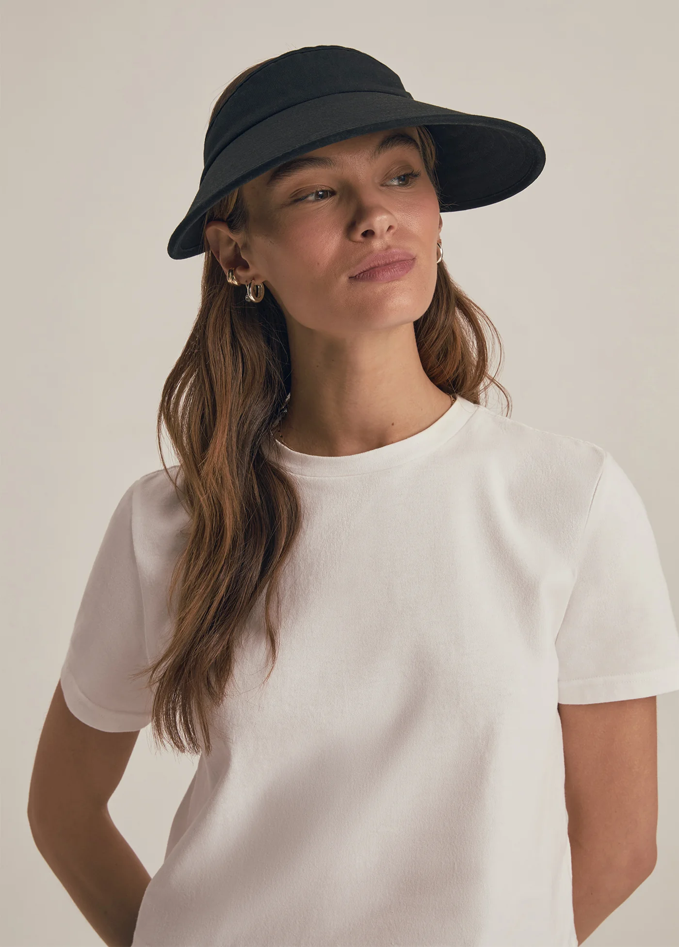 VISOR WITH EMBROIDERED LOGO - Image 3