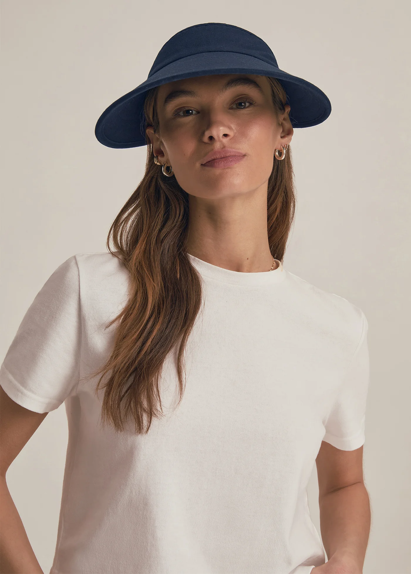 VISOR WITH EMBROIDERED LOGO - Image 2