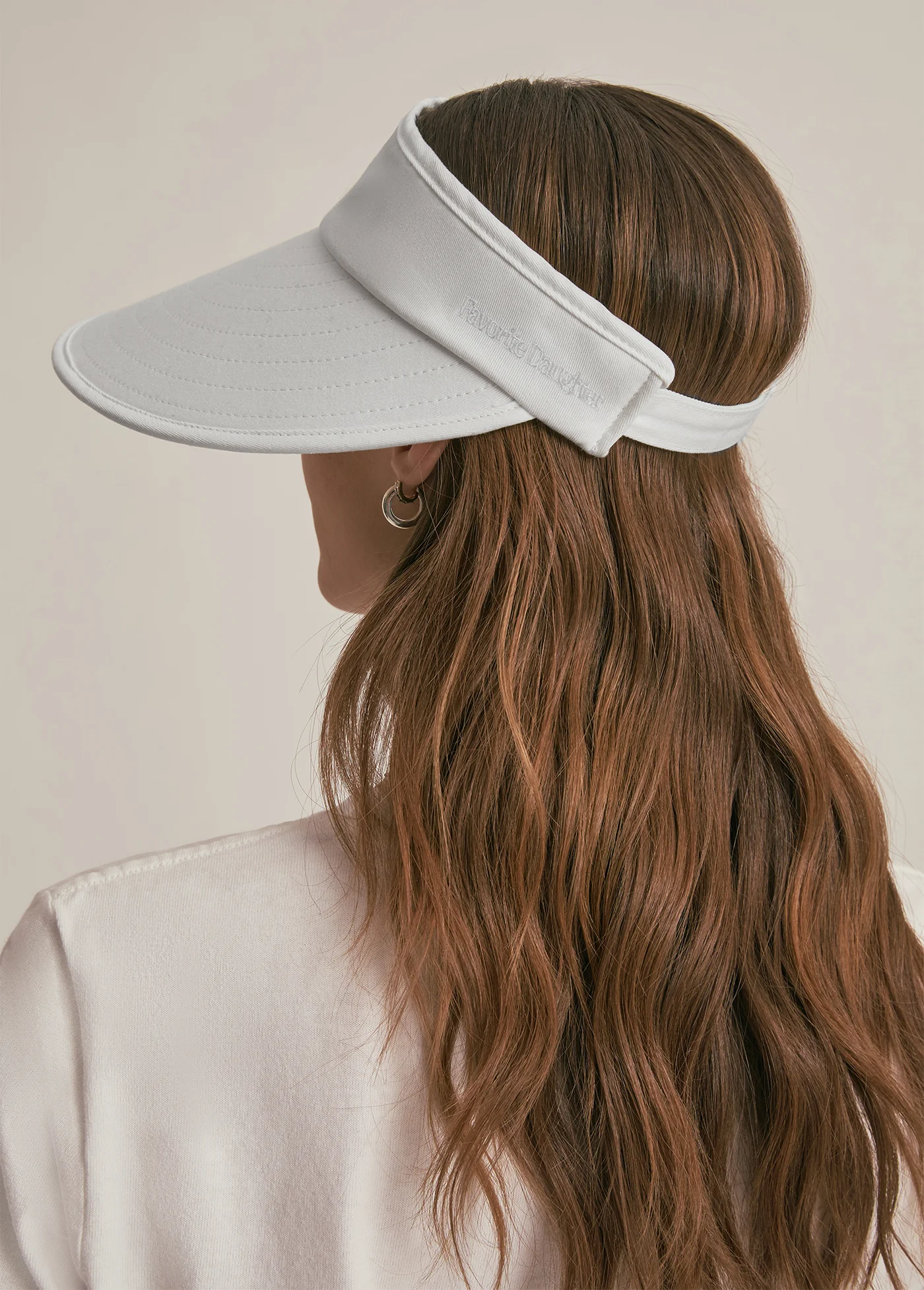 VISOR WITH EMBROIDERED LOGO - Image 4